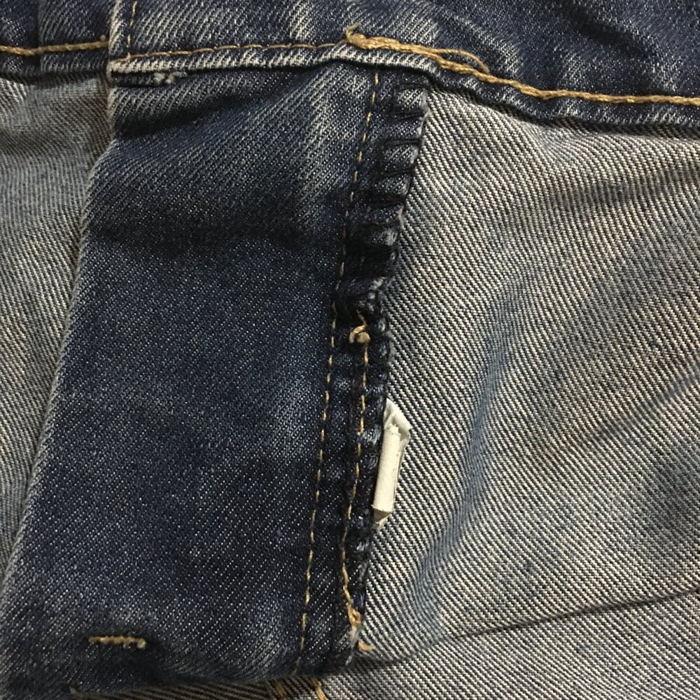 Ecko Unltd Relaxed Mens Denim Shorts Size 38 Distressed Street Hip Hop Y2K - Picture 3 of 9